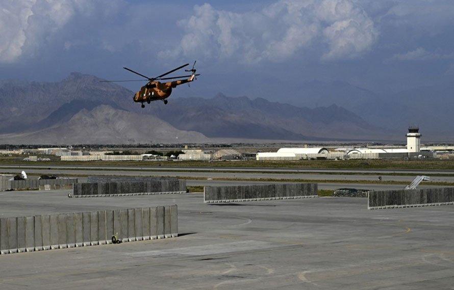 بگرام ایئر بیس پر فوجی ساز و سامان کی تیاری، طالبان حکومت کا پروپیگنڈا بے نقاب
