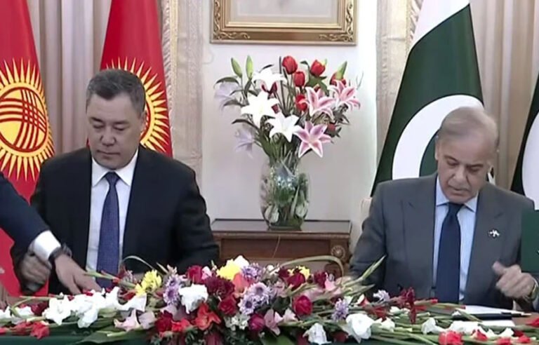 دوستی کا نیا باب !پاکستان اور کرغزستان کا اسلام آباد و بشکیک کو جڑواں شہر قرار دینے کا معاہدہ