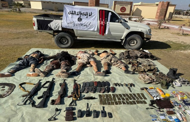 بلوچستان میں آپریشن! ولایتِ مکّران کے کمانڈر عبدالملک اور 3 ساتھی ہلاک، خطرناک اسلحہ و سامان برآمد