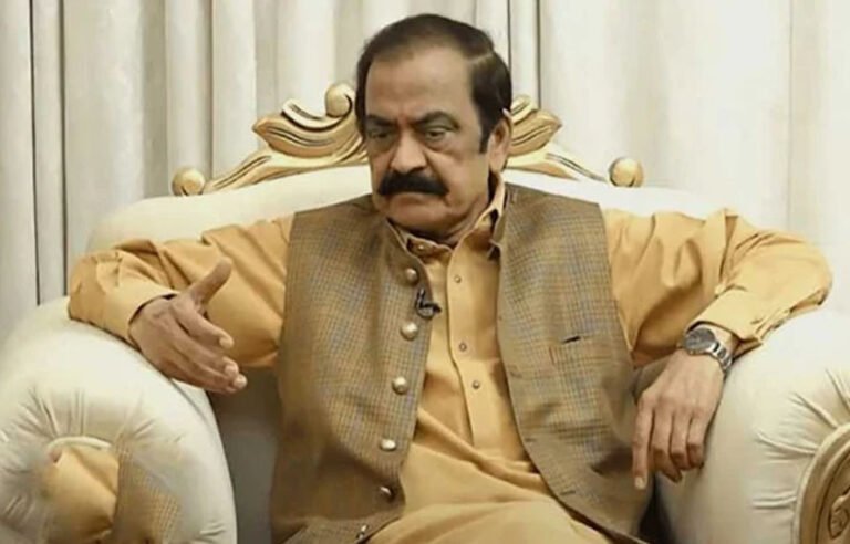 رانا ثنااللہ