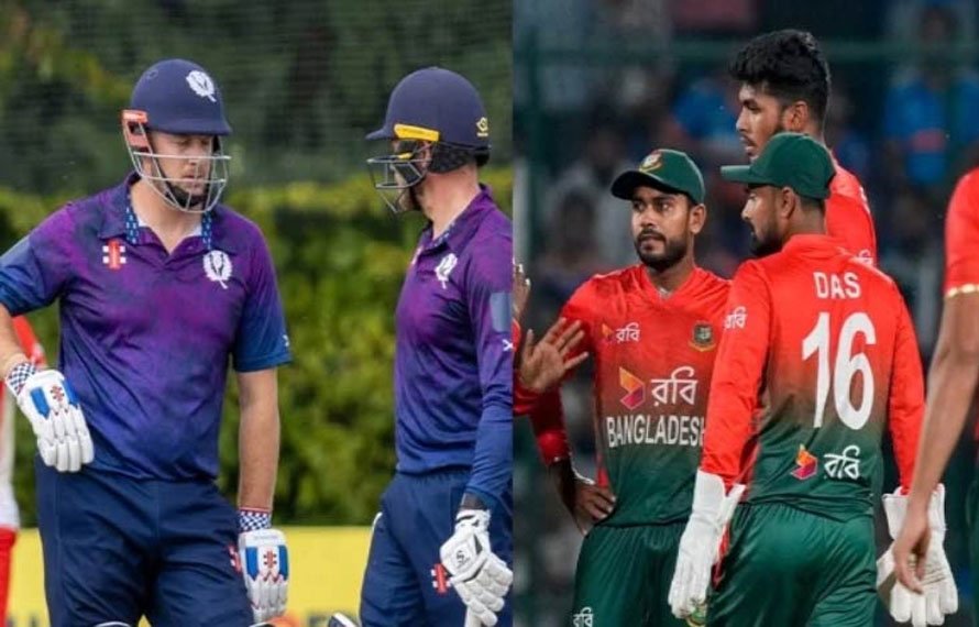 ٹی 20 ورلڈکپ میں جذباتی لمحات! سکاٹ لینڈ نے بنگلہ دیشی کھلاڑیوں کیساتھ ہمدردی کا اظہار کیا