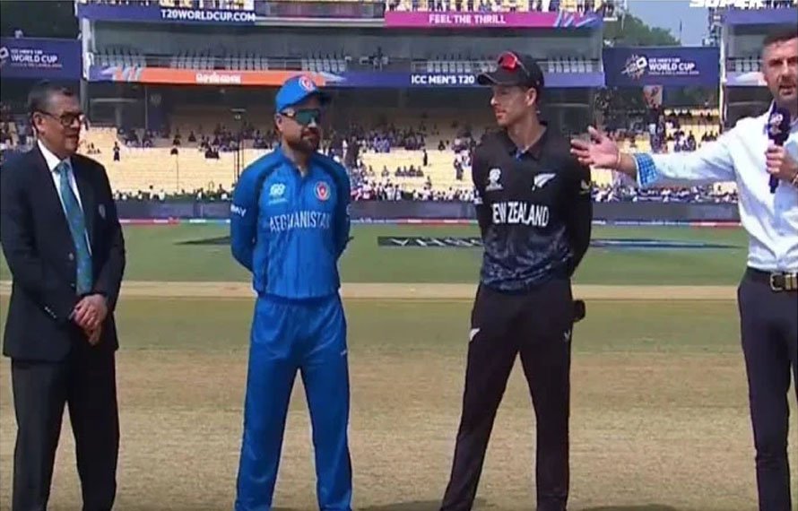 ٹی 20 ورلڈ کپ ! افغانستان کی بیٹنگ جاری، نیوزی لینڈ کو بڑا ہدف دینے کی کوشش