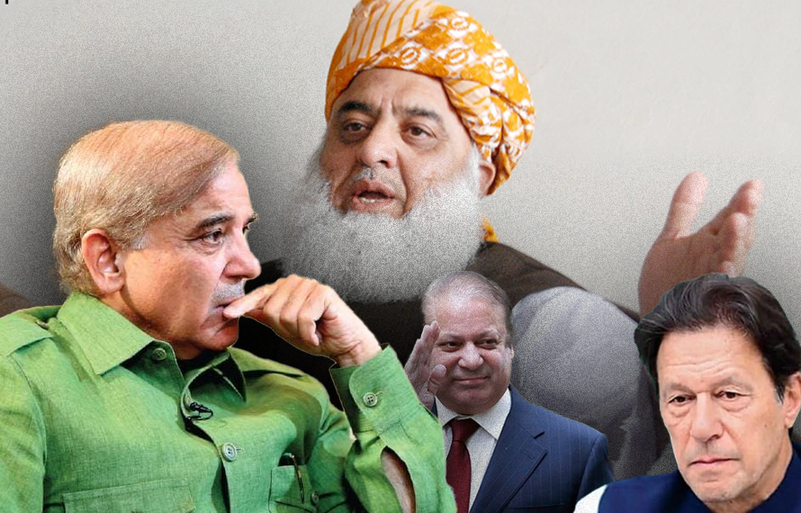 اگر آپ عمران خان سے دو قدم آگے جا رہے ہیں تو ہم بھی آپ سے دو قدم آگے جا کر مقابلہ کریں گے، مولانا فضل الرحمان کی حکومت کو تنبیہ