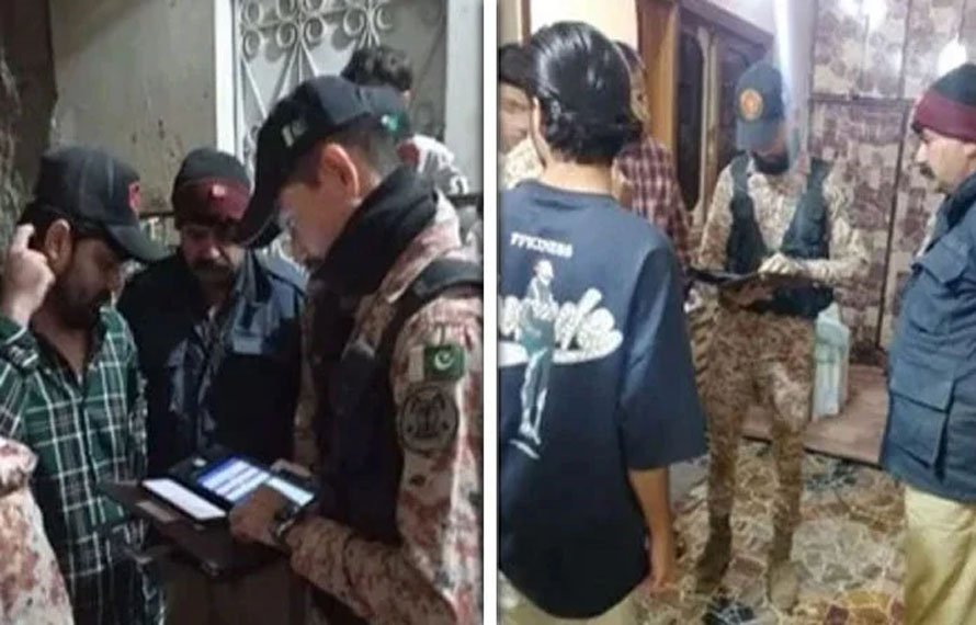 ملک بھر میں بلا امتیاز چھاپے،غیر قانونی افغان شہریوں کی اسکریننگ، 12 گرفتار