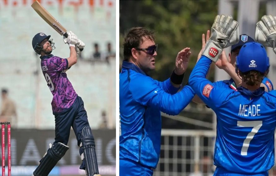 ٹی 20 ورلڈکپ!اسکاٹ لینڈ نے اٹلی کو 73 رنز سےشکست دیدی