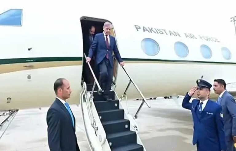 وزیراعظم شہباز شریف دورہ سوئٹزرلینڈ مکمل کرکے وطن پہنچ گئے