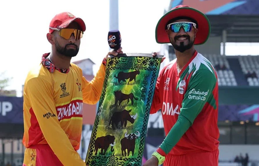 ٹی 20 ورلڈ کپ، زمبابوے کا عمان کیخلاف ٹاس جیت کر بولنگ کا فیصلہ