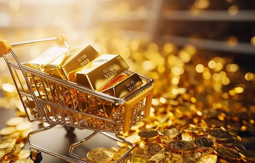 عالمی مارکیٹ میں سونے کی قیمت میں شدید کمی، فی اونس 4,988 ڈالر پر آگیا