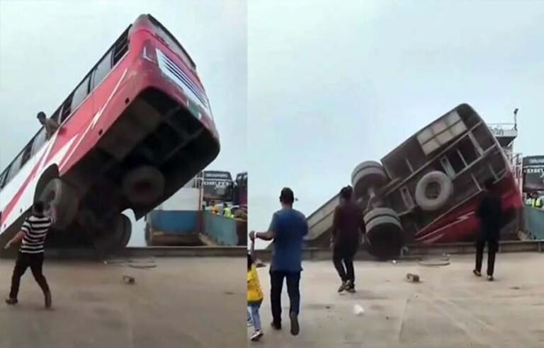 افسوسناک سانحہ! بنگلا دیش میں بس دریا میں گر گئی، 23 مسافر جاں بحق
