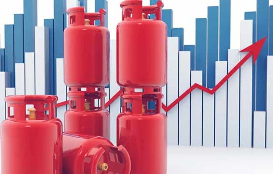 ایل پی جی کی قیمتیں آسمان چھو سکتی ہیں!پاکستان میں ایل پی جی کی قیمت میں ریکارڈ اضافہ متوقع