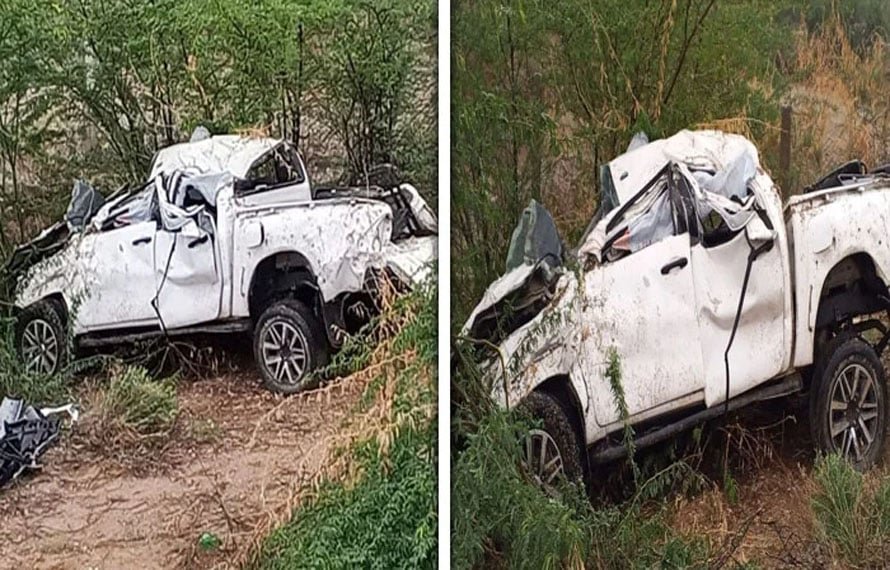 مولانا فضل الرحمٰن کے صاحبزادے کے اسکواڈ کی گاڑی کو حادثہ، 2 رضا کار جاں بحق