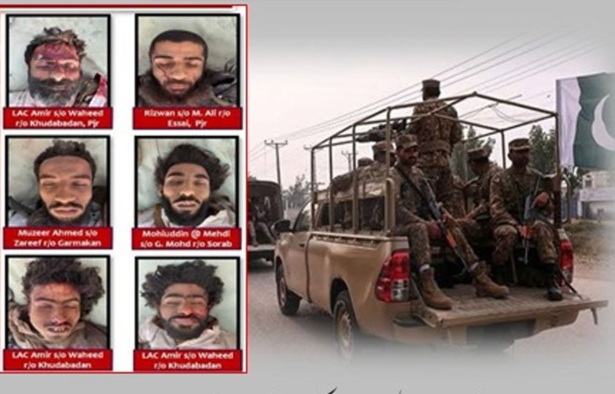 خوف کے سائے چھٹ گئے! پنجگور میں سکیورٹی فورسز کی کارروائی، 6 فتنہ الہندوستان کے دہشتگرد جہنم واصل