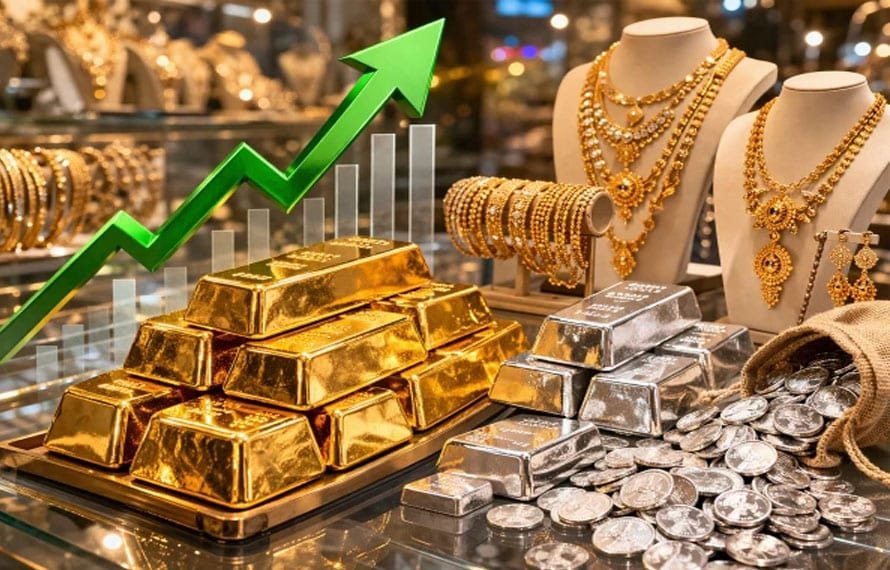 سونے کی قیمتوں میں آج مزید اضافہ، فی تولہ کتنے کا ہوگیا؟ جانئے