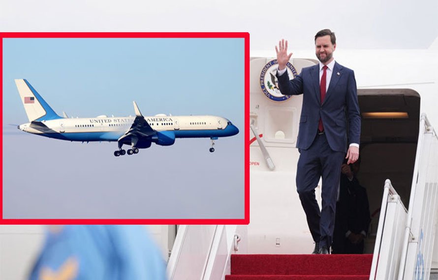 اسلام آباد آمد میں تاخیر کیوں ہوئی؟ جے ڈی وینس کے طیارے نے کن روٹس کو نظر انداز کیا؟ جانئے