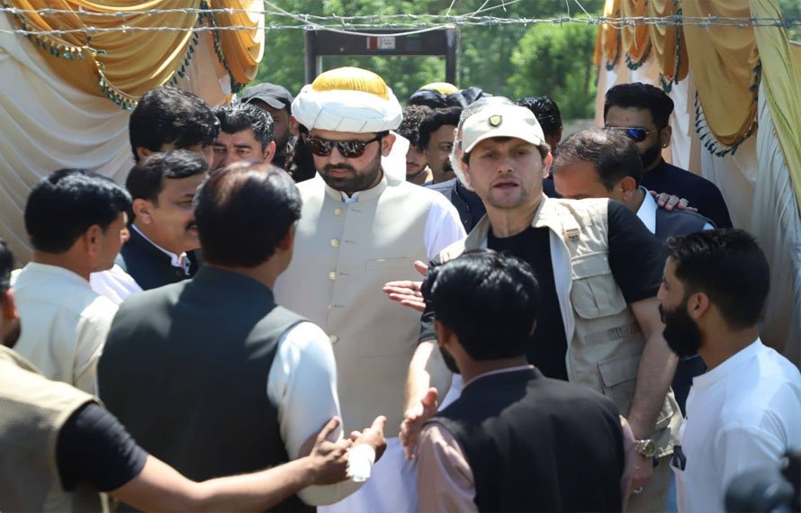 وزیراعلیٰ خیبرپختونخواسہیل آفریدی مانسہرہ پہنچ گئے، جلسہ عام سے خطاب کریں گے