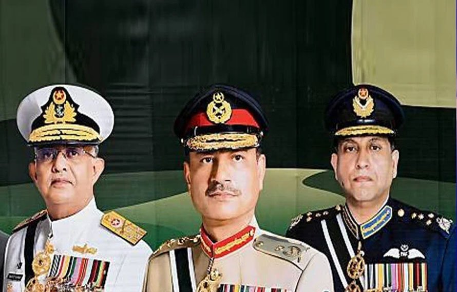 فیلڈ مارشل، ایئر اور نیول چیف کی قوم کو عیدالاضحیٰ کی مبارکباد