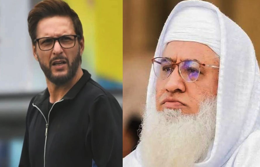 علم کا چراغ بجھ گیا! مولانا ادریس کی شہادت پرشاہد آفریدی کا اظہارتعزیت