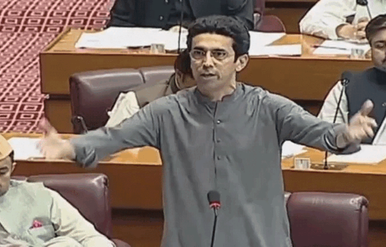 ایوان میں گرما گرمی، قومی اسمبلی میں بجٹ پر بحث کے دوران شہرام ترکئی کی تنقید