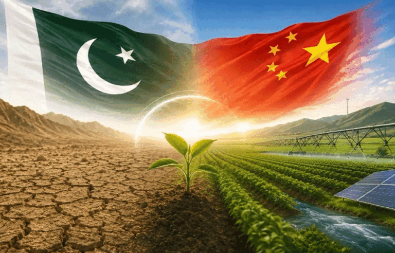 پاکستان میں بنجر زمینوں کی بحالی اور جدید زراعت کے فروغ کی جانب بڑا قدم
