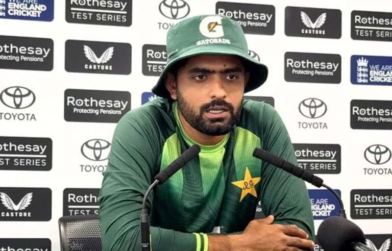 کپتان بابراعظم مکمل فٹ ہو گئے، لارڈز ٹیسٹ میں دستیابی کا اعلان