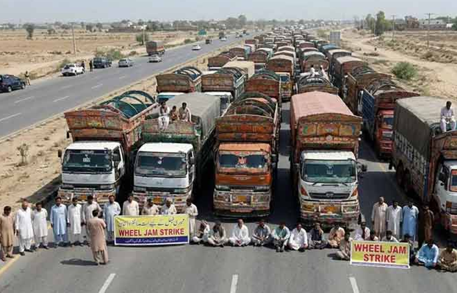 حکومت اور گڈز ٹرانسپورٹرز میں مذاکرات ناکام، ہڑتال جاری رکھنے کا اعلان