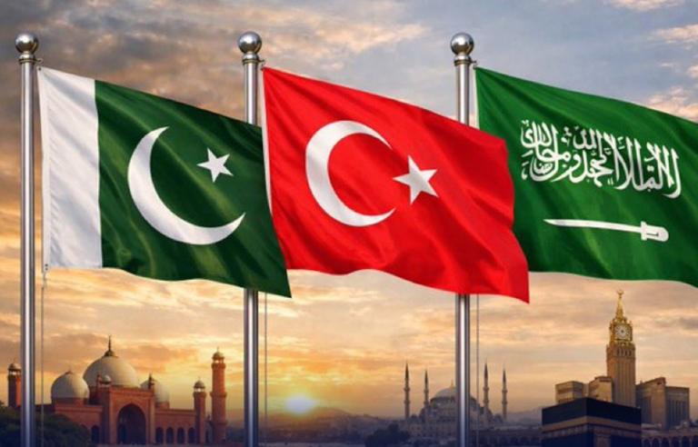 ’’ ایک اللہ، ایک رسول ﷺ، ایک قرآن، ایک کلمہ، ایک قبلہ، ایک پہچان‘‘ مشترکہ دفاعی معاہدے کے بعد خصوصی نغمہ جاری