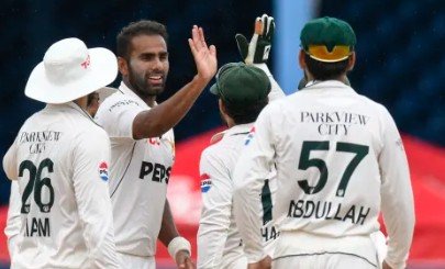 دوسرے ٹیسٹ کے پہلے روز کا کھیل ، ویسٹ انڈیز کے پاکستان کے خلاف 239 رنز