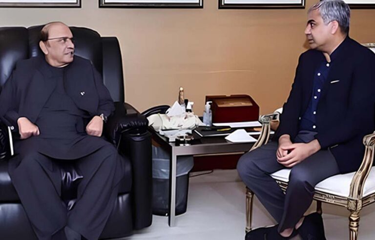 وزیر داخلہ محسن نقوی کی لندن میں صدر مملکت سے ملاقات، اہم پیغام پہنچایا