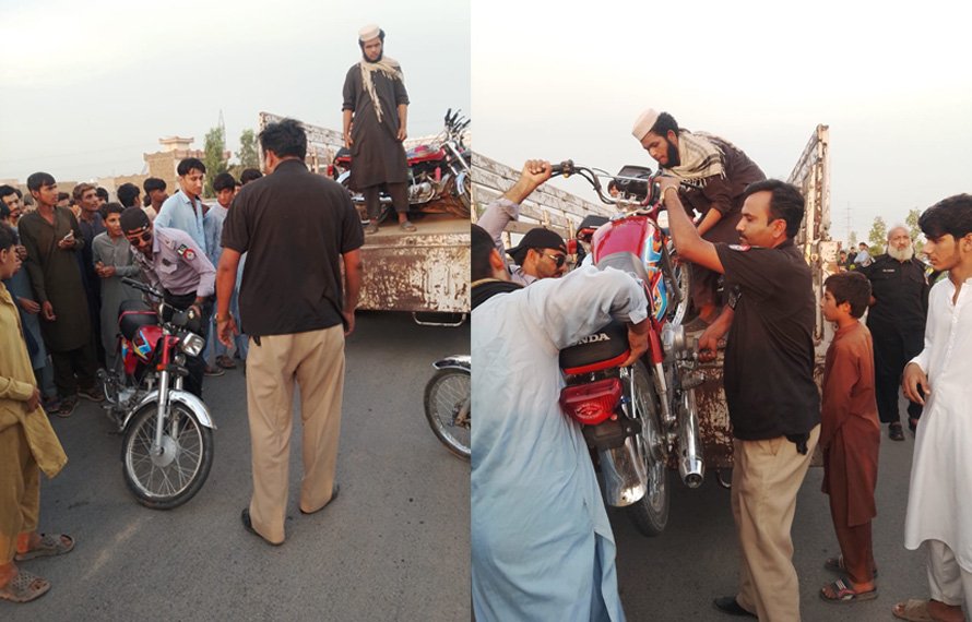 پشاور میں ون ویلنگ، 12 منچلے نوجوان گرفتار
