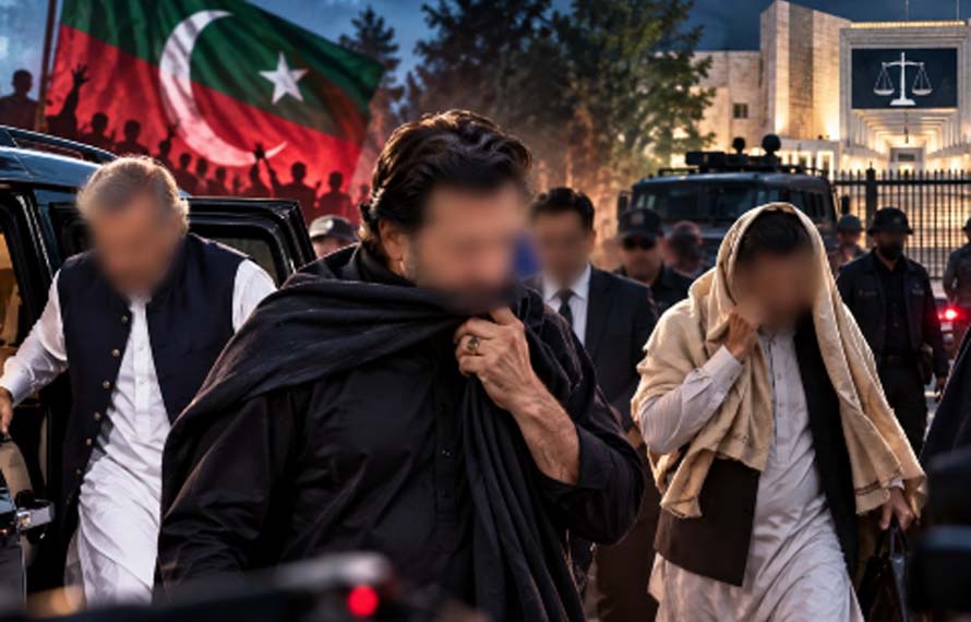 تحریک انصاف لیڈران کی روپوشی کا سلسلہ تیزی سے شروع
